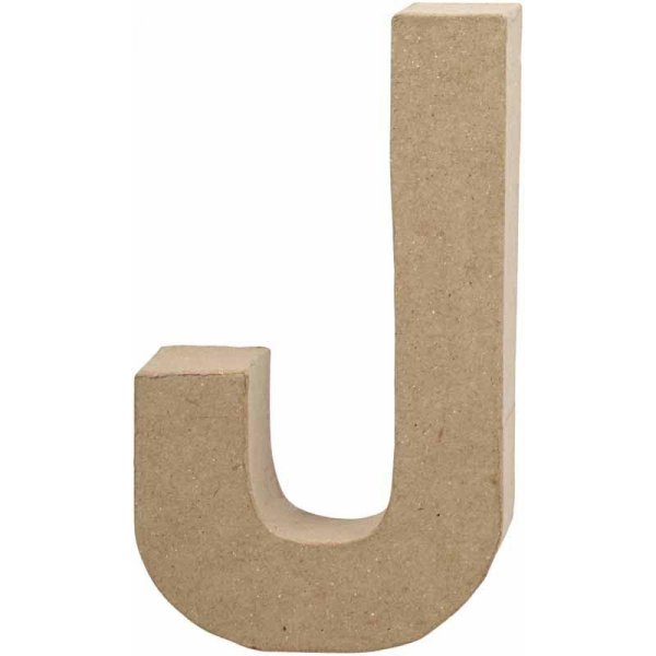 Pappbokstav - J - 5 cm Pappbokstav - J - 5 cm