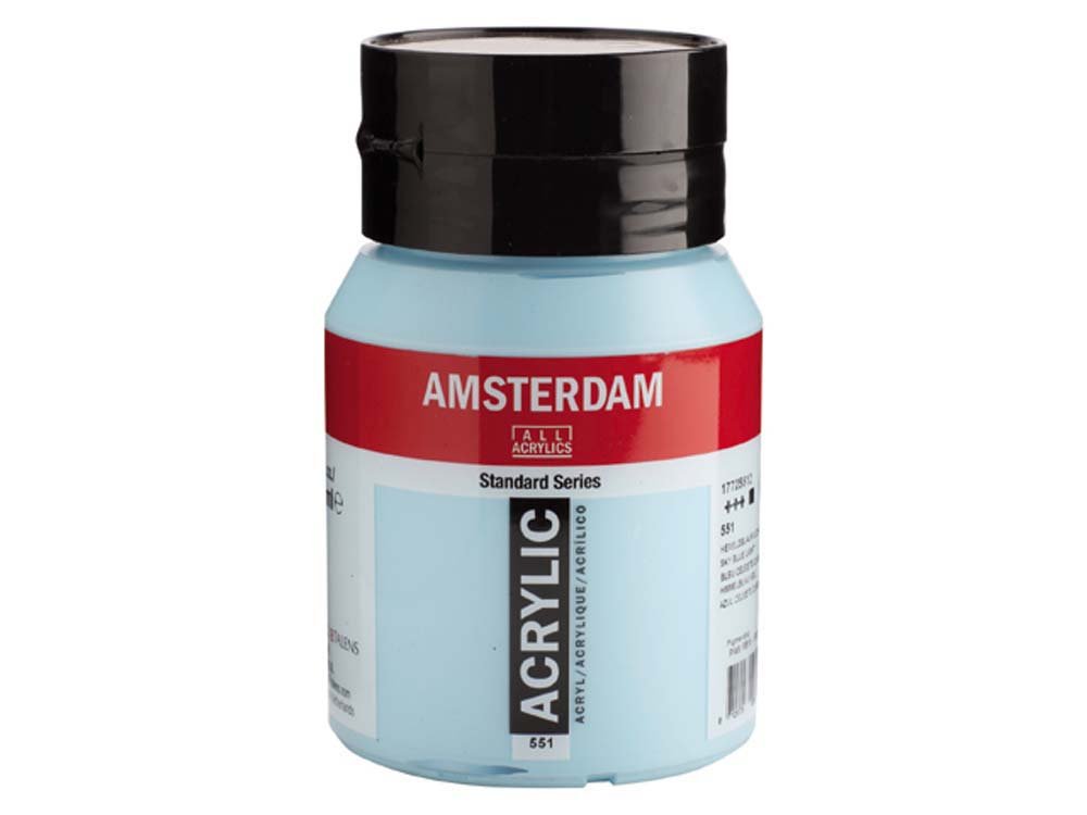 Amsterdam Akrylmaling 500 ml - Himmelblå Lys - Akrylfarver, Kunstnerfarver
