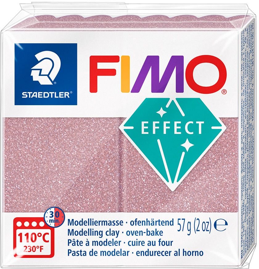 Model Fimo Effect 57g - Rose guld - Fimolera, Modellere, Hobbyartikler til børn, Hobbymateriale, Håndværk