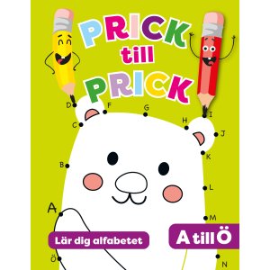 Prikk til prikk lær alfabetet - A til Å hobbybok Prikk til prikk lær alfabetet - A til Å hobbybok