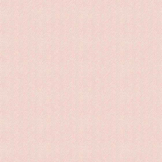 Vaxduk med Fiskben motiv - Rosa