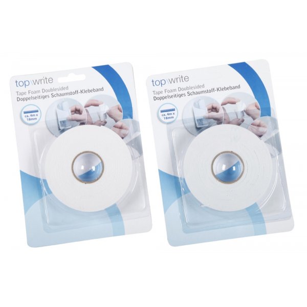 Dubbelhftande tejpfoam - 18 mm
