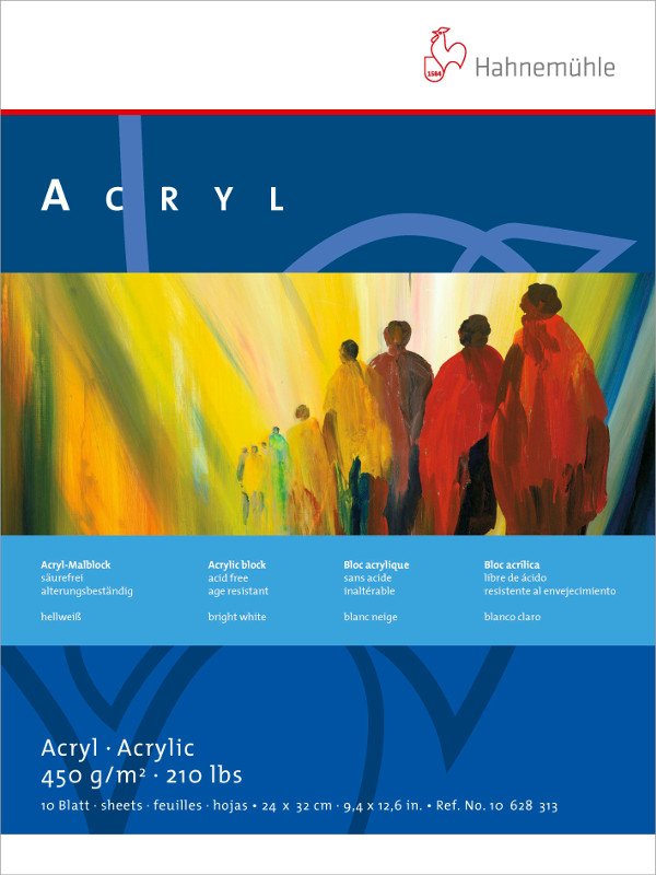 Akrylblok Hahnemühle 450 g - 50x64 cm - Akrylblok, Blok
