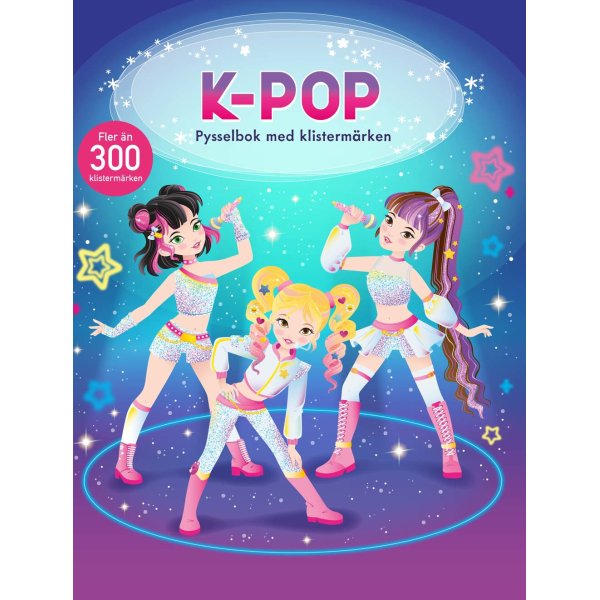 K-pop - hobbybok med klistremerker K-pop - hobbybok med klistremerker