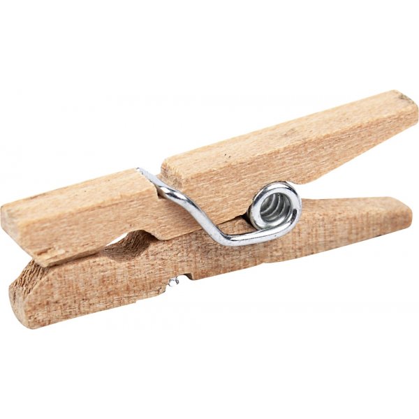 Klädnypor - 25 x 3 mm - 30 st Klädnypor - 25 x 3 mm - 30 st
