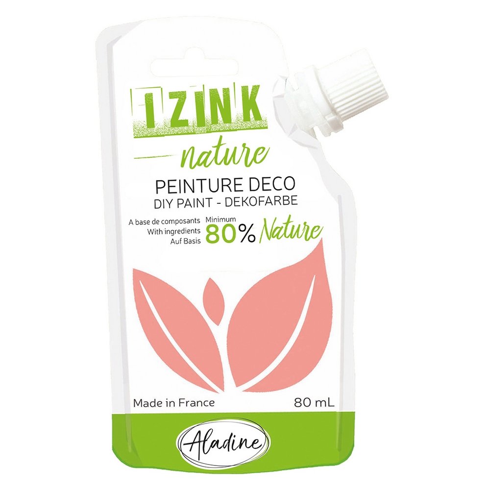 Dekorfarve Nature 80 ml - Koralpink - Universalfarve, Hobbyfarve