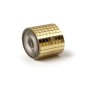 Sj�lvh�ftande spegelband facetterat - guld