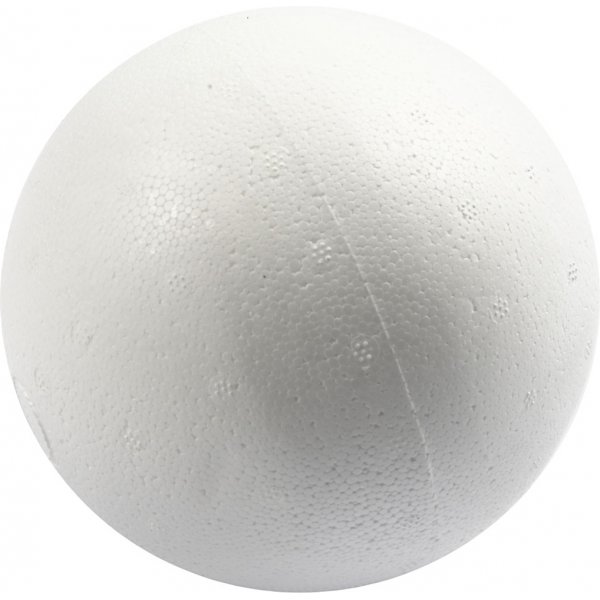 Kulor av frigolit - vit - Ø12 cm - 5 st Kulor av frigolit - vit - Ø12 cm - 5 st