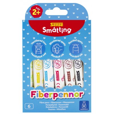 Smtting Fiber blyanter 6-P