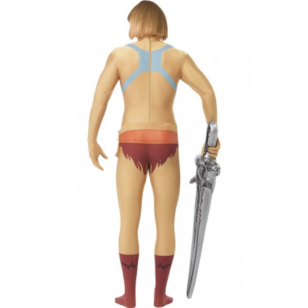 Second skin-dräkt, He-Man maskeraddräkt - Large Second skin-dräkt, He-Man maskeraddräkt - Large