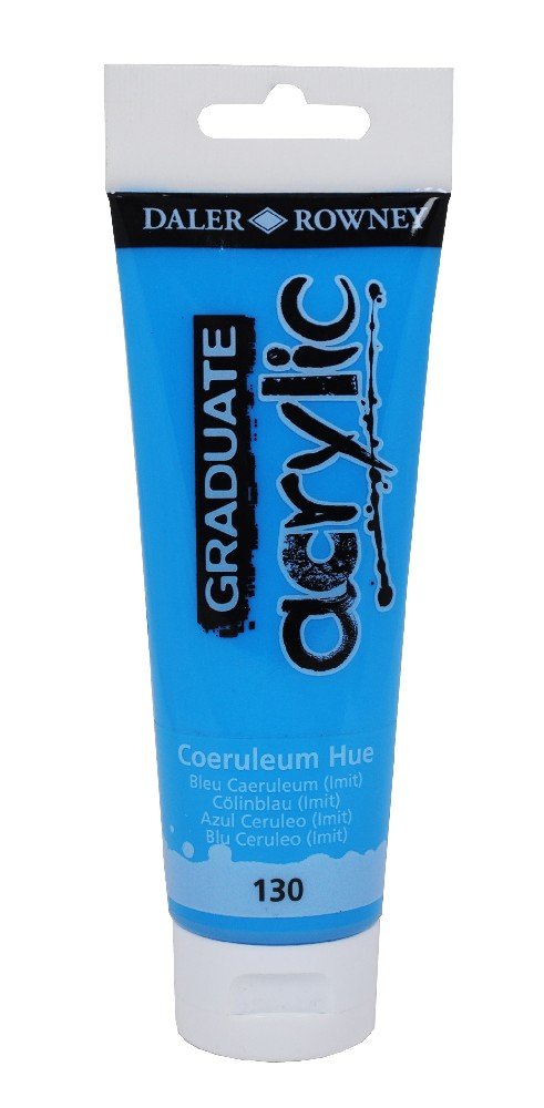 Akrylfärg Graduate 120 ml - Coeruleum - Akrylfärger, Konstnärsfärger