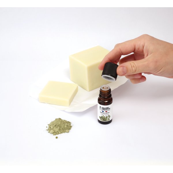 Tvåltillverkningskit med havre och grön lera Tvåltillverkningskit med havre och grön lera