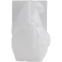 Silikonform Julenissen 10 cm Matt Transparent - 1 stk. Silikonform Julenissen 10 cm Matt Transparent - 1 stk.