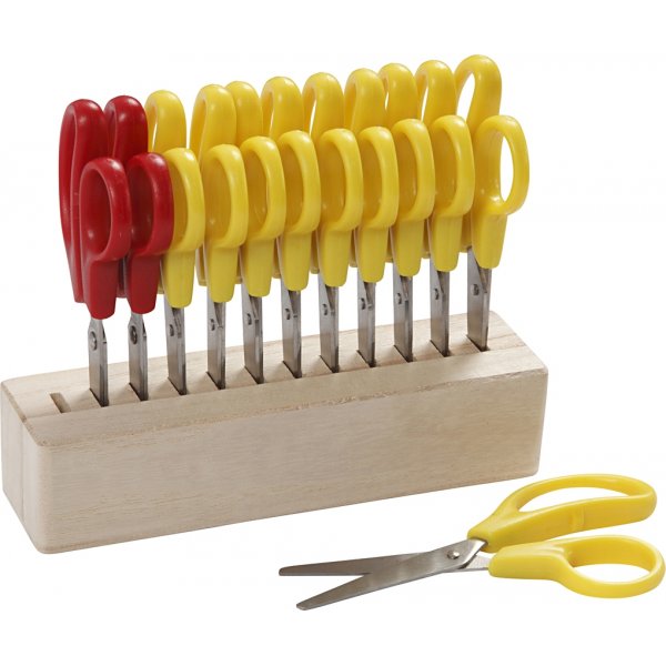 Barnsax - rund spets - 12,5 cm - 12 st Barnsax - rund spets - 12,5 cm - 12 st