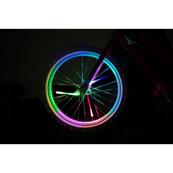 LED ekersbelysning cykel RGB 3-pack - batteridriven LED ekersbelysning cykel RGB 3-pack - batteridriven
