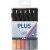 Plus Color Marker - blandede farger - 18 stk