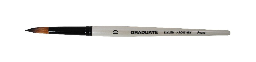 Akrylpensel Graduate Syntetisk Rund - 10 - Akrylpensler, Pensler