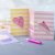 Mini DIY Kit Dekoration, pastel gul, pastel lilla, pastel pink, kager