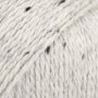 DROPS Soft Tweed Mix garn 50g - Salt och peppar (20)
