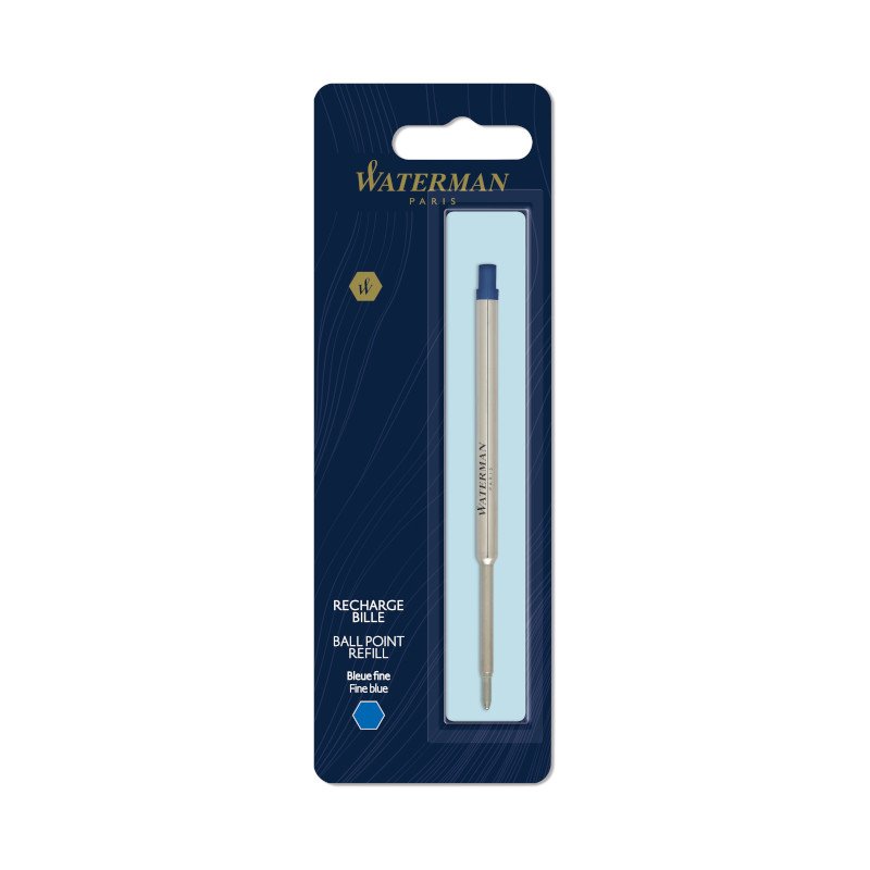 Refill Waterman Kuglepen Standard Maxima - Blå blæk - Kuglepenne, Penne, Penne, kridt & tusch