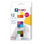 Modellera Fimo Soft Set 12x1/2 - Basic Modellera Fimo Soft Set 12x1/2 - Basic