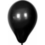 Ballonger - sorte - 23 cm - 10 stk