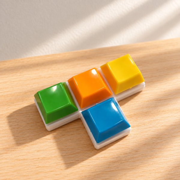 Fidget tangentbord med 4 knappar