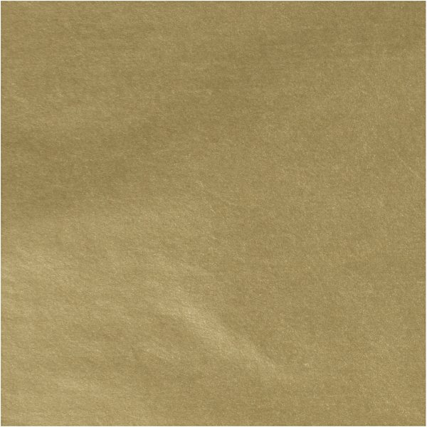 Silkespapper - guld - 50 x 70 cm - 14 g -25 ark Silkespapper - guld - 50 x 70 cm - 14 g -25 ark