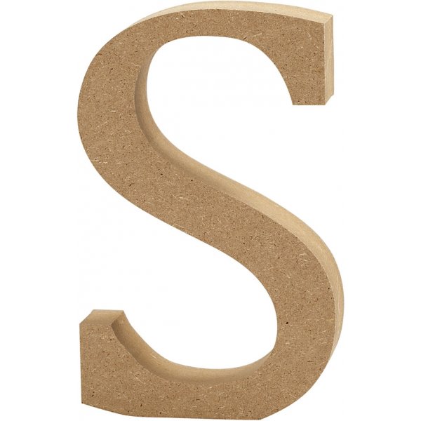 Bokstav - 8 x 1,5 cm - S Bokstav - 8 x 1,5 cm - S