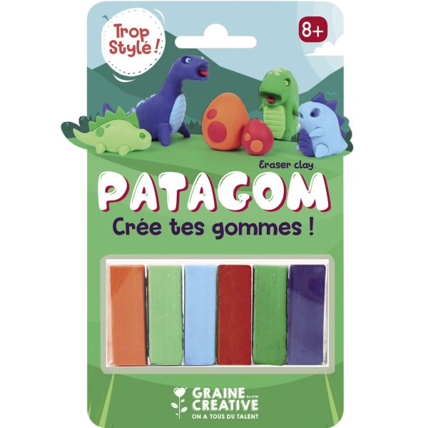 Modelleringslera Patagom 6-pack, 25 g Modelleringslera Patagom 6-pack, 25 g