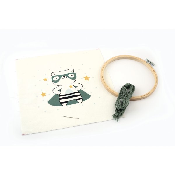 Broderikit katt �15 cm