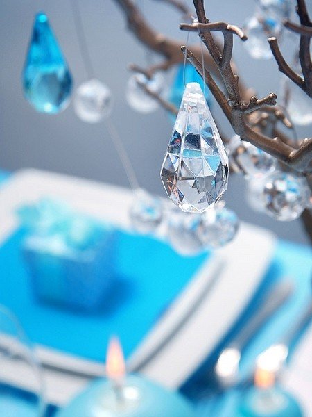 Kristallh�ngen - Droppar 23 x 51 mm 5 st