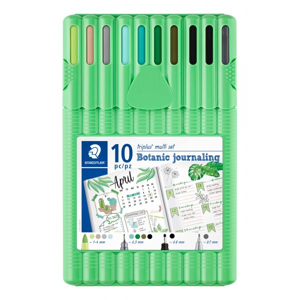 Multiset Triplus 10 pennor - Botanik