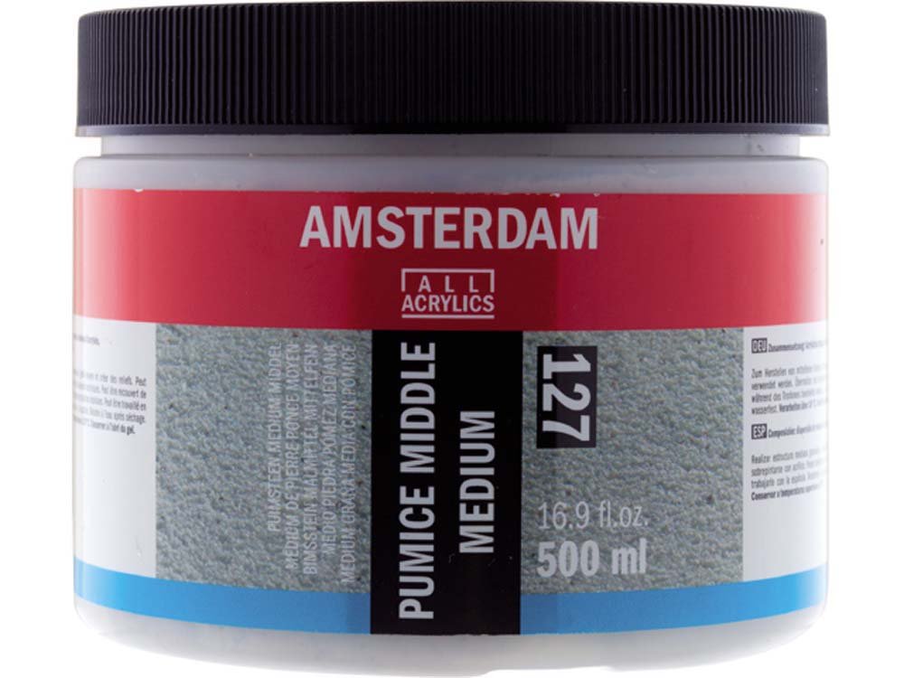 Pimpsten medium Amsterdam Medium - 500 ml - Akrylmedier, Malermedium, Fernis og kunstner medier til kunstmaling