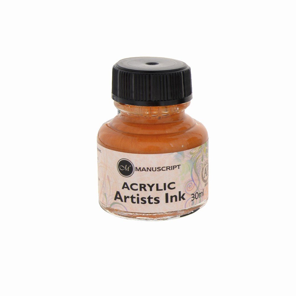 Akrylbläck 30 ml - Guld - Tusch & Bläck, Konstnärsfärger