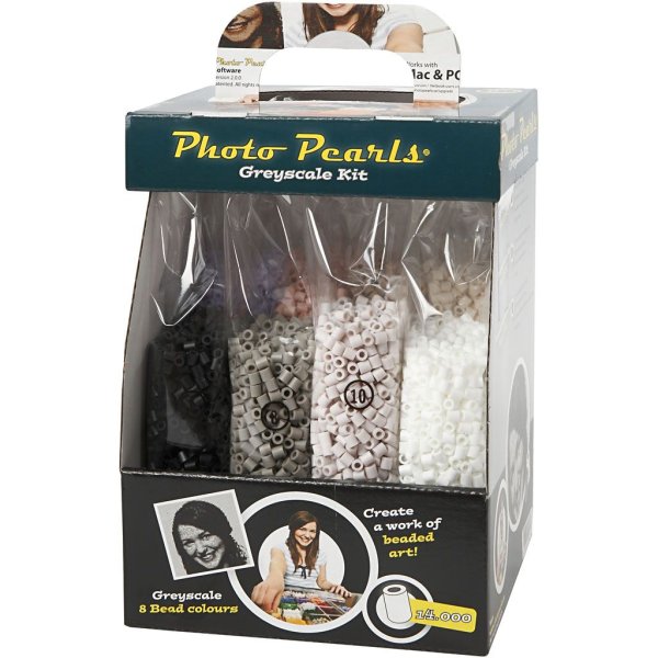 Photo Pearls startset medium 14 000 st mixade färger Photo Pearls startset medium 14 000 st mixade färger