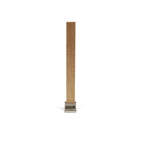 10 träveke med metallfot för ljus, 13 x 130 mm 10 träveke med metallfot för ljus, 13 x 130 mm