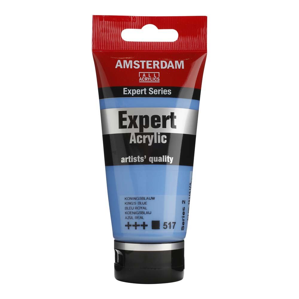 Amsterdam Acrylic Expert - 75 ml-Kongeblå - Akrylfarver, Kunstnerfarver