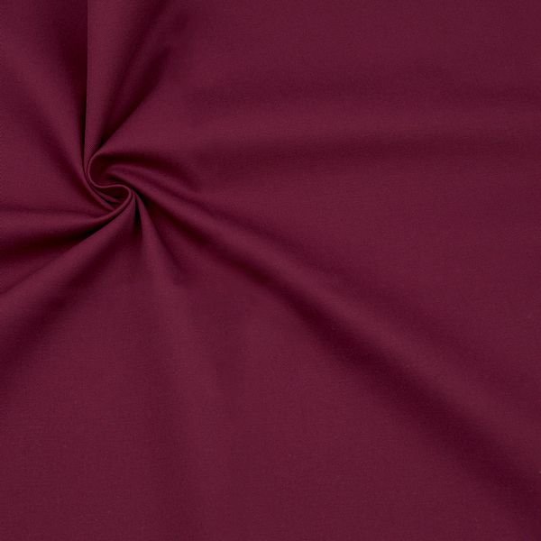 Bomullskypert Fashion Standard – 145 cm - Bordeaux - Enfärgat bomullstyg, Bomullstyg, Tyger