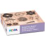 St�mpelset blommor 10 delar