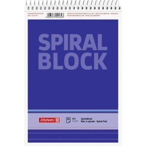 Spiralblokk - A5 (50 sider)
