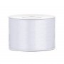 Satinband - 25 m - Vitt - Bredd: 50 mm