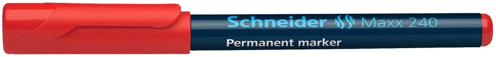 Maxx 240 Permanent (1-2 mm) - Rød - Markørpenne, Penne, Penne, kridt & tusch