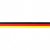 Dekorbnd - Flagg 15 mm - Tyskland