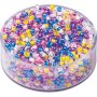 Glasp�rlor 2,5 mm, 17 g, flerf�rgade