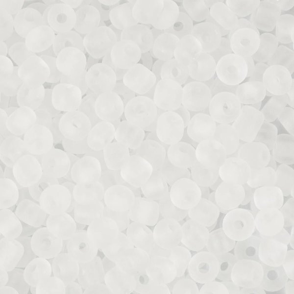 Rocaillepärlor 4 mm Vit 25 g Rocaillepärlor 4 mm Vit 25 g