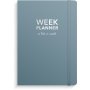 Week Planner undated - Blue