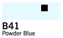 Copic Sketch - B41 - Powder Blue - Copic Sketch, Copic-penne, Markers, Penne, Penne, kridt & tusch