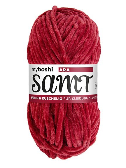 Myboshi Samt - 100 g - Papegøje - Myboshi garn, Garn, Strikke, hækle, knytte og væve