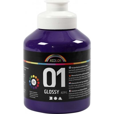 Skolfrg - Akryl - violet - blank - 500 ml